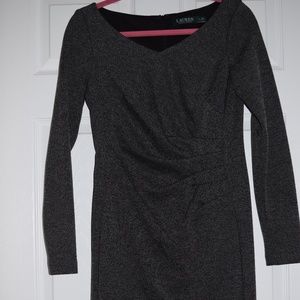 Lauren by Ralph Lauren Grey Dress